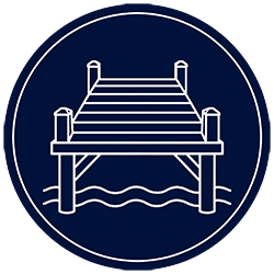 Beaver Marine Construction Fixed Dock Construction Icon